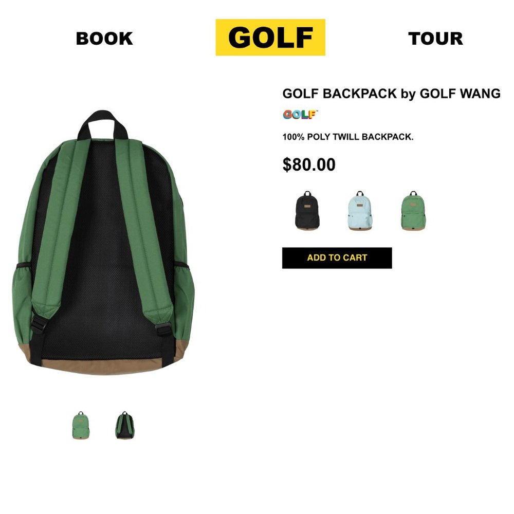 GOLF BACKPACK by GOLF WANG